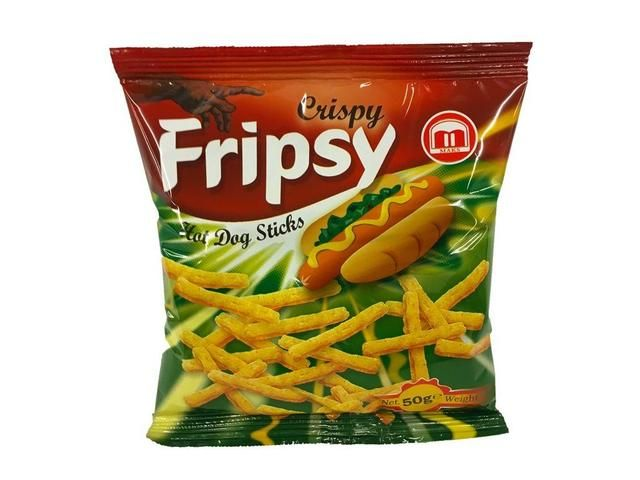 Fripsy Crispy Křupavé Krekry Hot Dog Sticks 50g