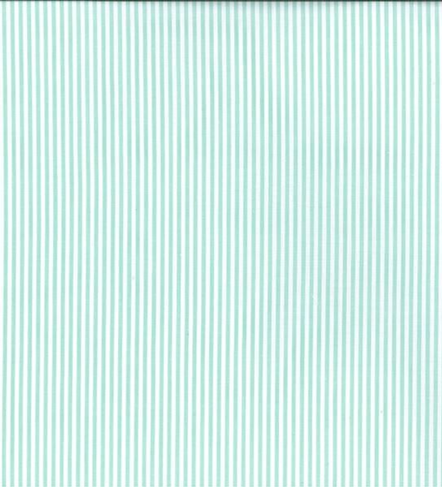 3mm Mint/White Striped Cotton