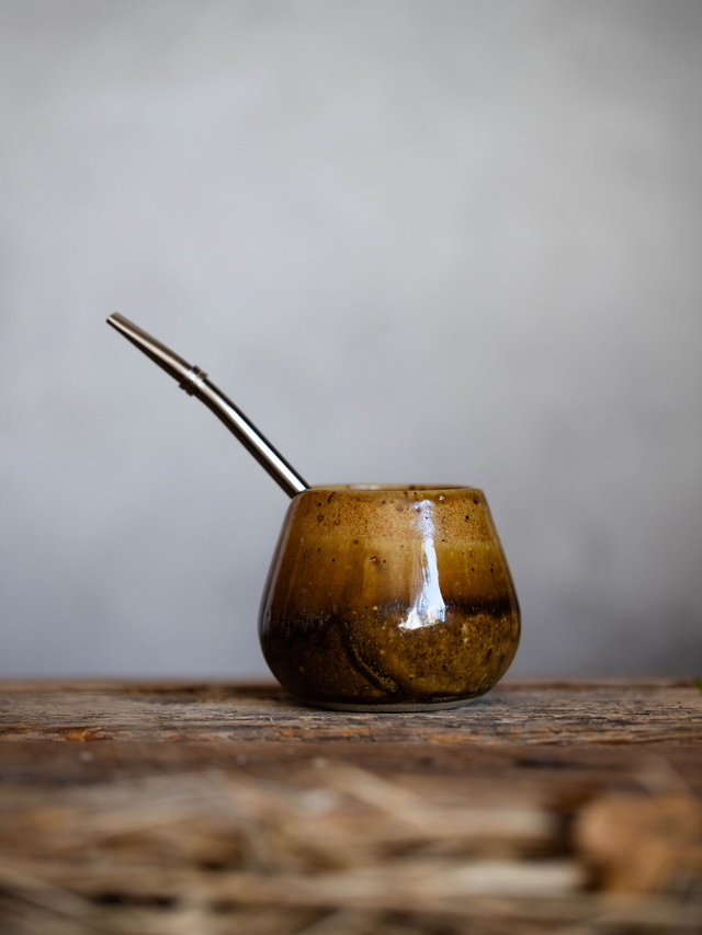 Yerba mate gourd #9