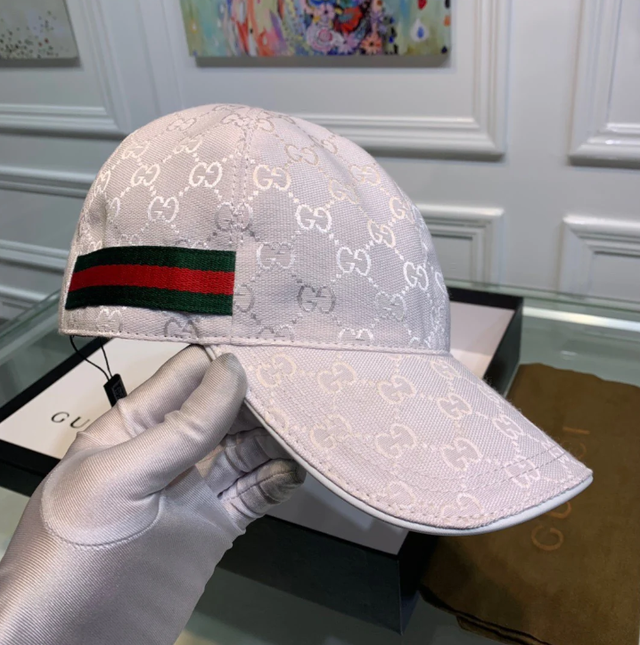 Casquette gucci  - Blanc