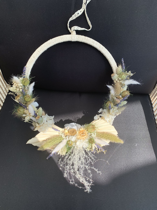 Couronne fleurie