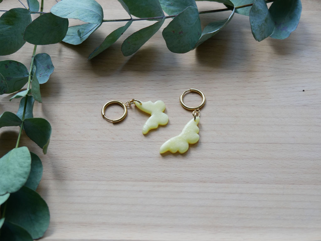 Boucles Pap's Jaunes