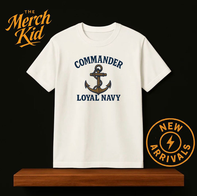Commander Loyal Navy Tshirt Friends Group