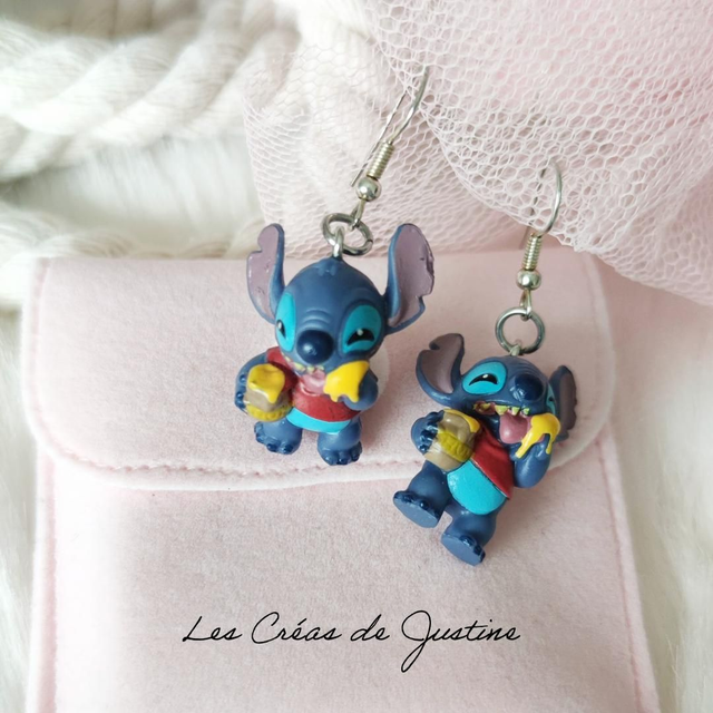 Boucles d&#039;oreilles Stitch Winnie 