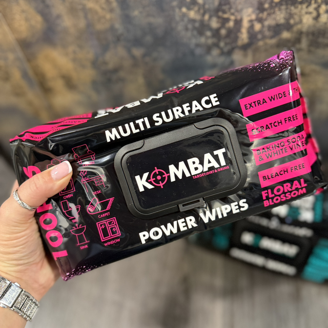 Kombat wipes pink