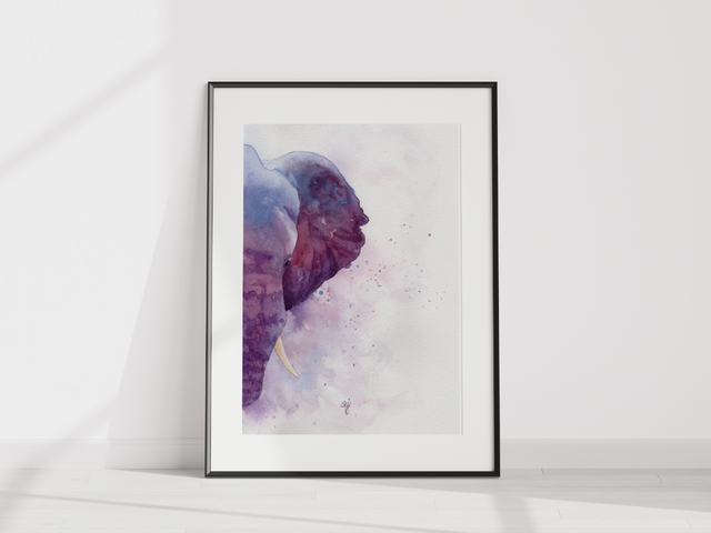 The Calmness of an Elephant (Original)