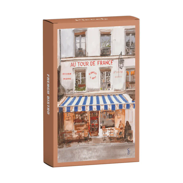 French Bistro minipuzzel van 99 stukjes