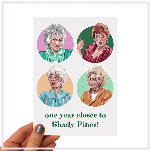 Shady Pines - birthday card