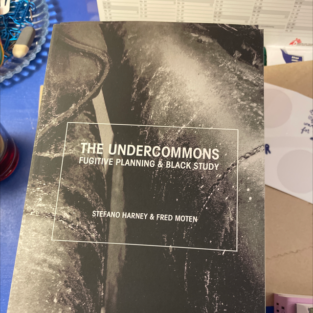 Undercommons Stefano Harney Fred Mote