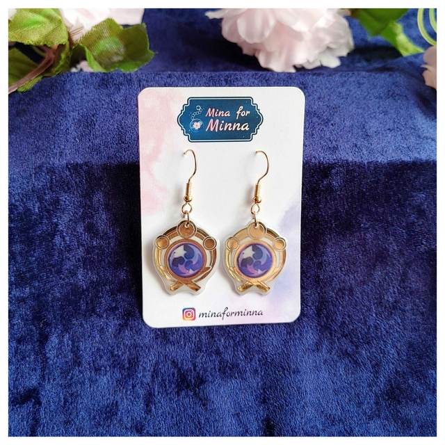 Elektro Vision Ohrringe | Genshin Impact