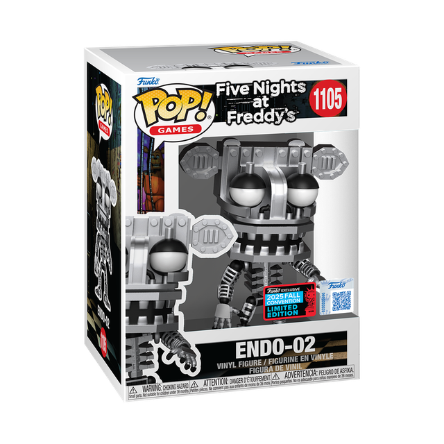 Case of 6 Funko Pop! FNAF Endo-02 - 2025 Fall Convention Exclusive - £16 RRP
