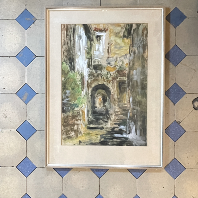 Impressionistisches Gemälde Salerno 