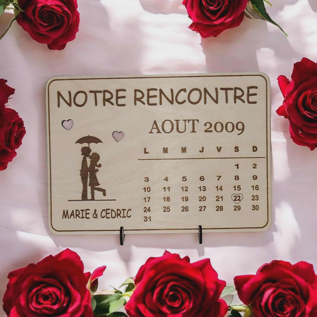 PANCARTE " NOTRE RENCONTRE "