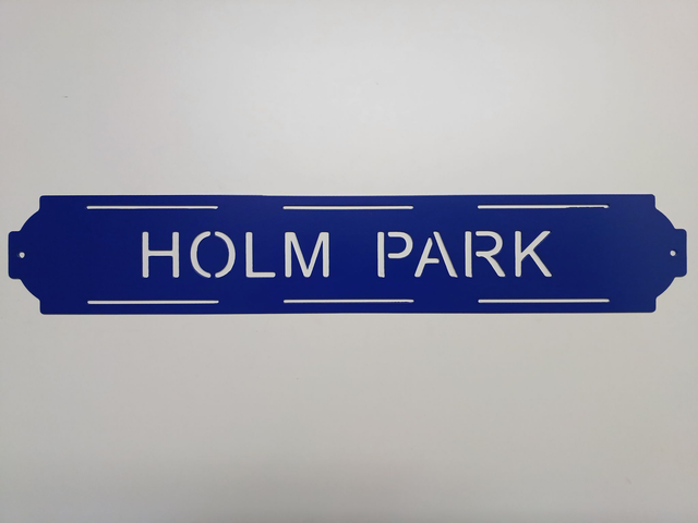 Holm Park Sign