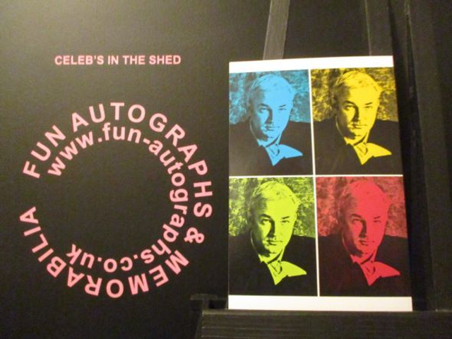 Michael Fenton Stevens Authentic Autographed 6x4 Pop Art Limited Edition