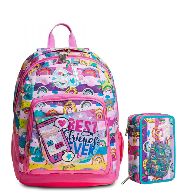 Schoolpack Advanced SJ (Zaino + Astuccio) 