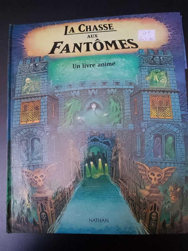 La chasse aux fantômes - livre jeu