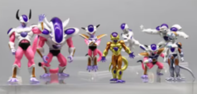 Dragonball Z figuren set Freeza family 8 stuks (7-11cm)