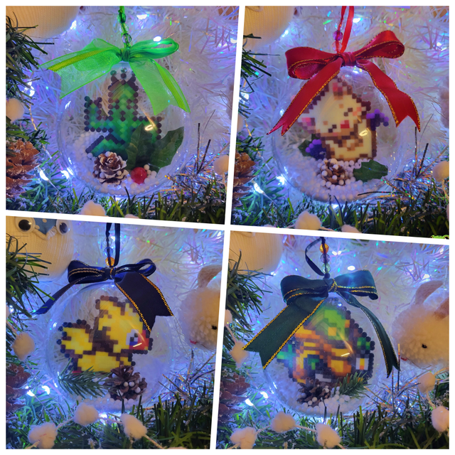 Boules de Noël fantaisie finale