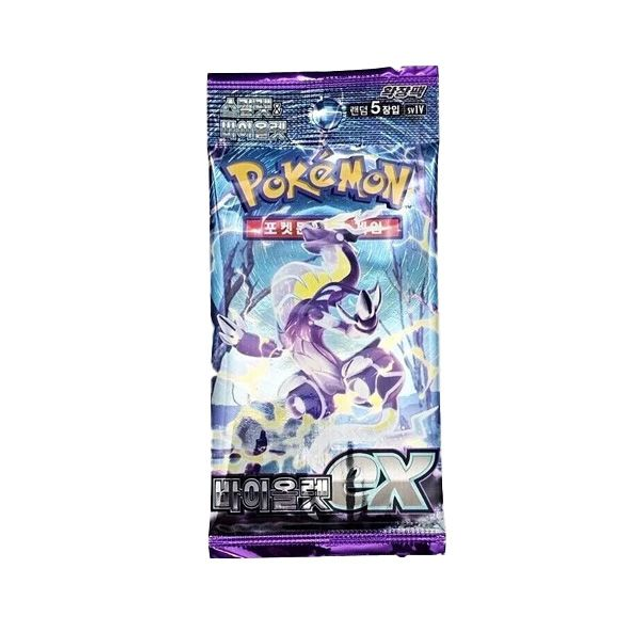 Pokemon TCG: Violet Ex Korean Booster Pack