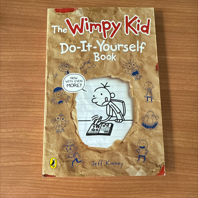 The Wimpu Kid DIY book