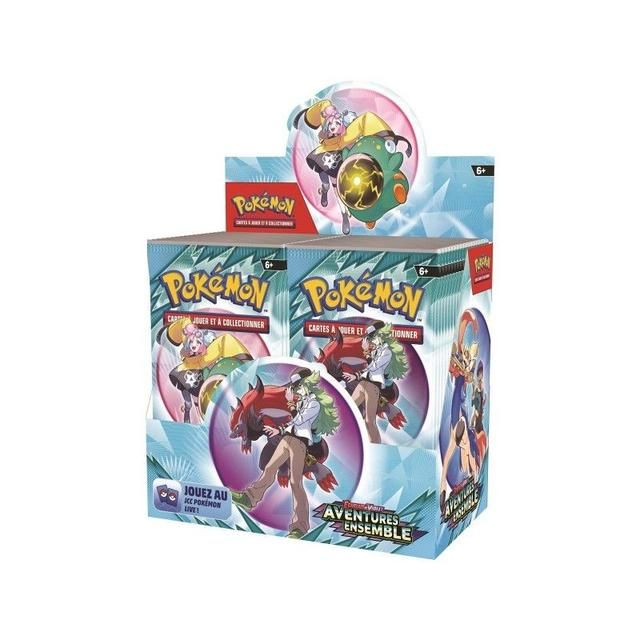 Pokémon SV09 Aventures Ensemble Booster Display FR