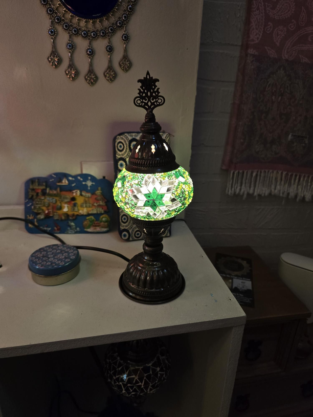 Small Mosaic Table Lamp
