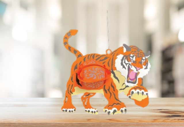 Lanterne Tigre à suspendre