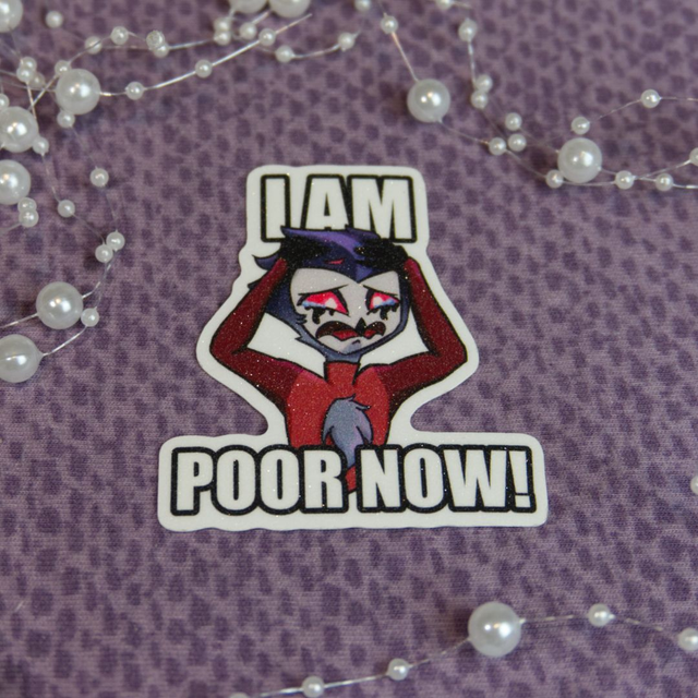 Frosted Sticker Stolas