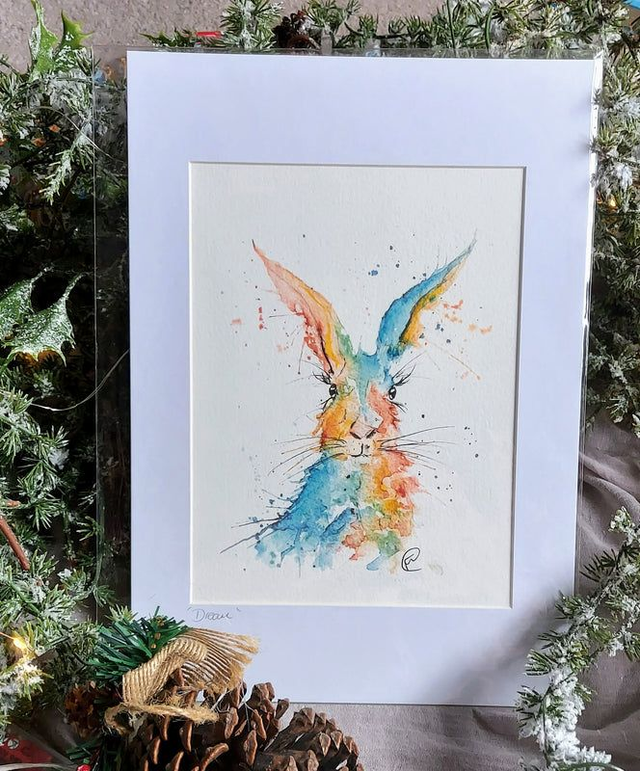 ' Dream Hare ' print 