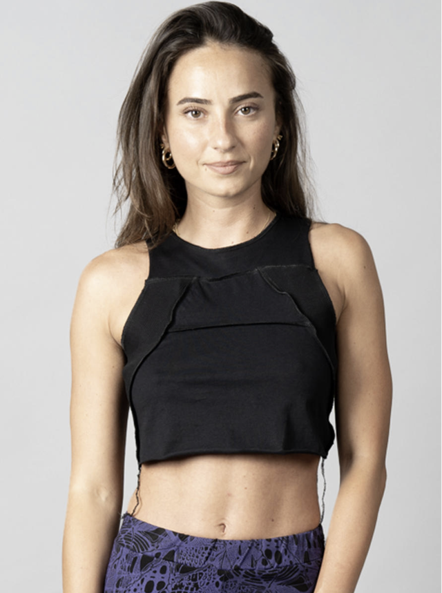 PULSAR TANK BLACK-BLACK STITCH 412042 