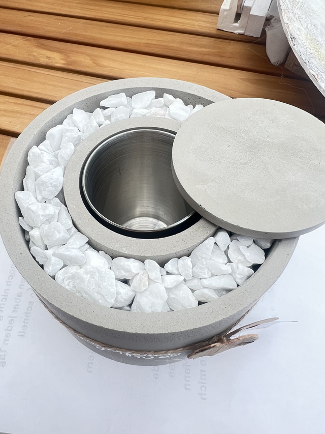 Outdoorfeuer für Bio Ethanol