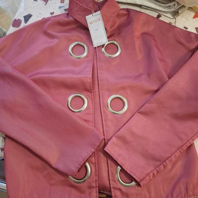 Luc26 veste rideau rose