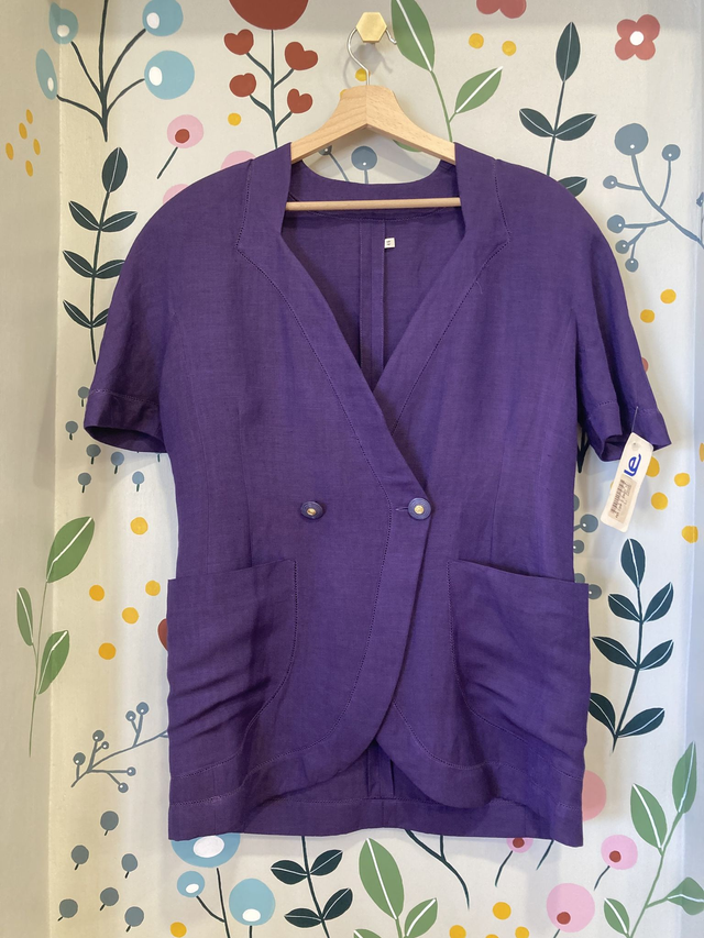 Giacchino in misto lino