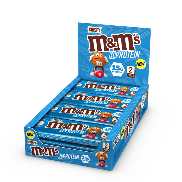M&amp;M Hi-Protein Bar 12x51g
