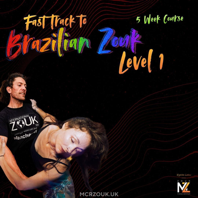 Fast Track to Brazilian Zouk 1 (5 week course) - January 2024