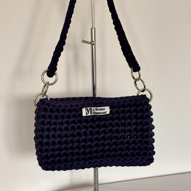 Joy - Bleu marine satiné