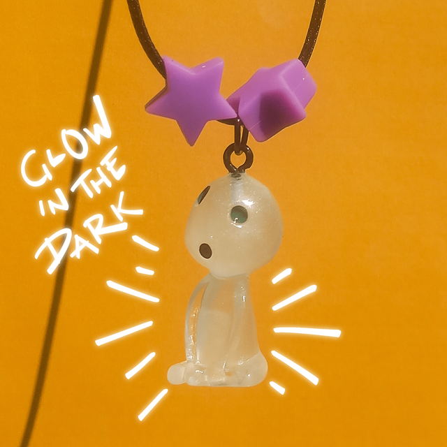 Forest Spirt Studio Ghibli - Random Star - Chew Necklace [NL-STM-RS-FS]