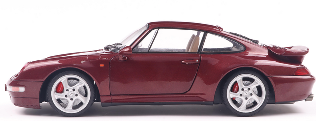 Porsche 911 993 Turbo Arena red 1997 Solido 1:18