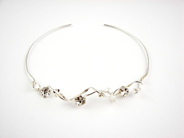 Spiral Sparkle Choker/Tiara