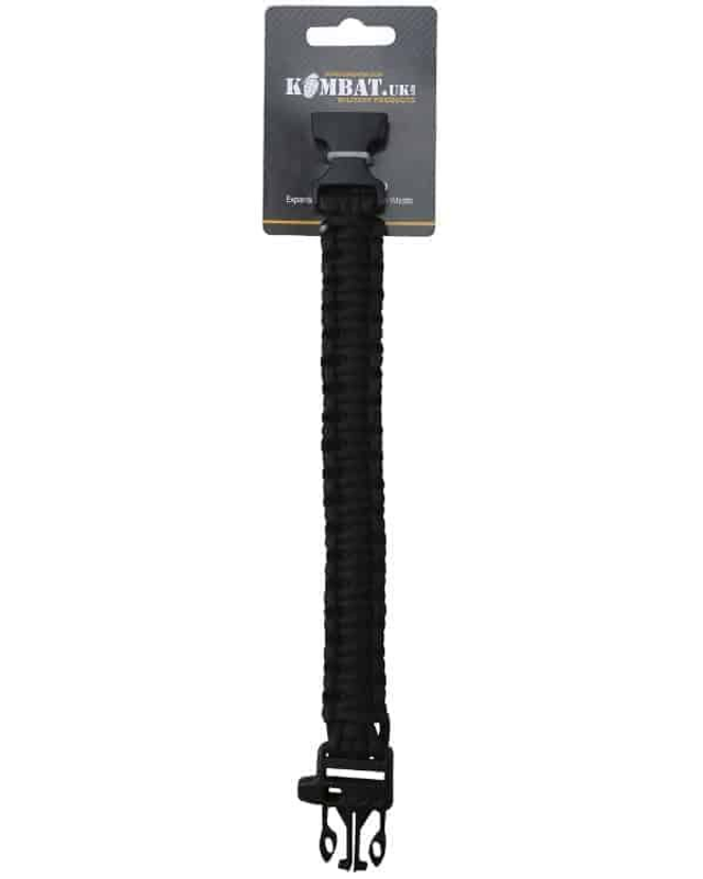 CombatUK Tactical Wristband - Black