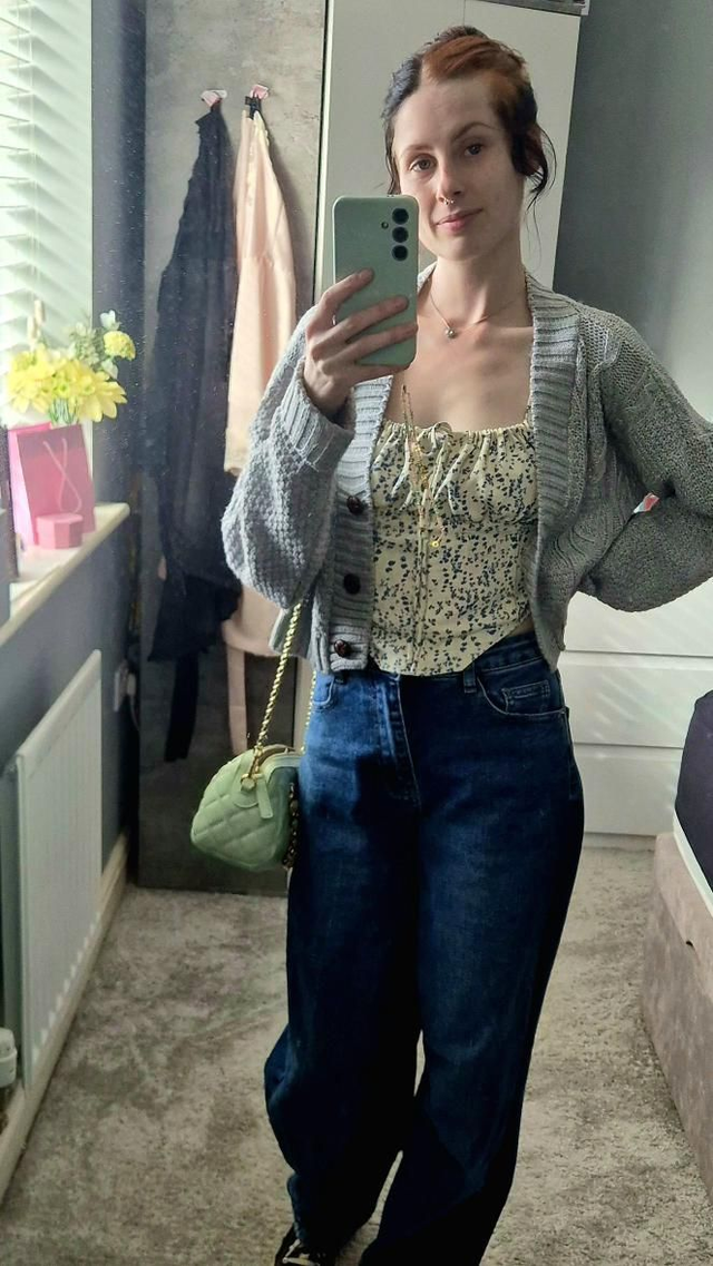 Balloon Fit Denim Jeans