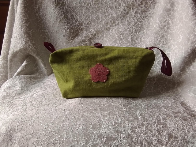 Green Make Up Bag