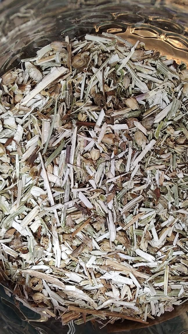 Cichoreikruid gesneden