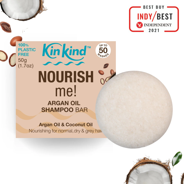 NOURISH me! Shampoo Bar. Ideal for Dry/Normal &amp; Grey Hair.
