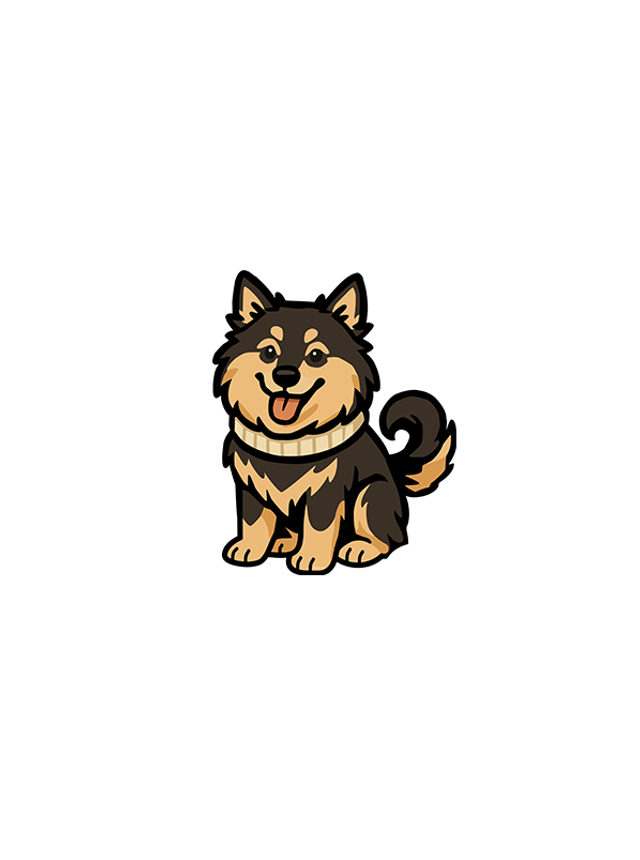 Suomenlapinkoira -tarra