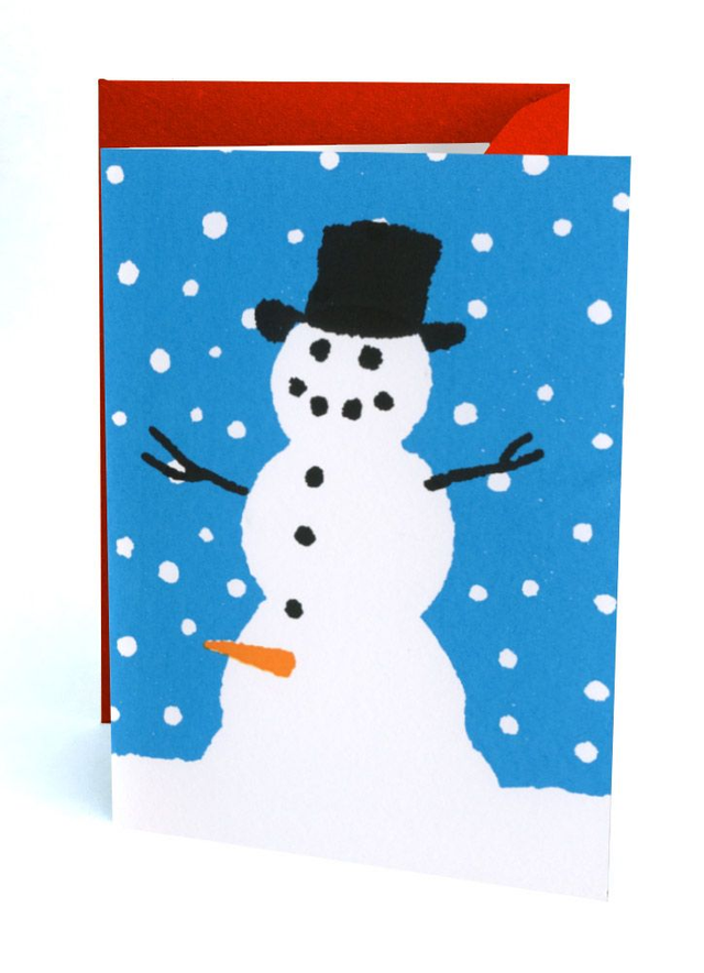 Card - Snowman