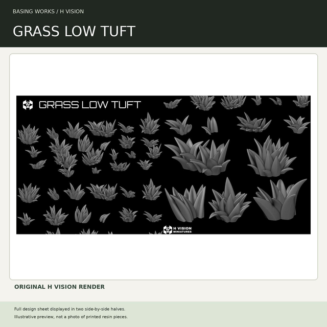 H Vision - Grass Low Tuft