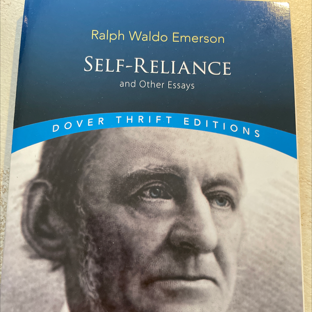 Self-Reliance Ralph Waldo Emerson