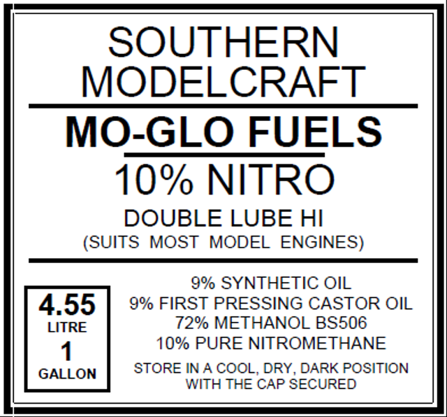 10% Nitro Double Lube Hi 1 Gallon